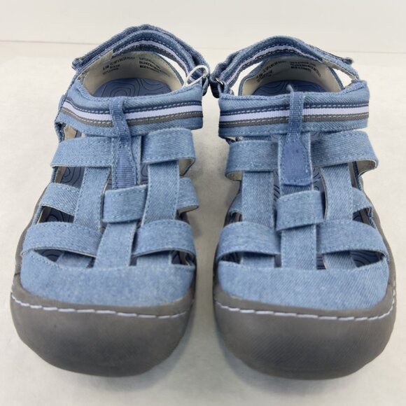 JBU Fisherman Sandals Womens Size 8.5M Jambu Olympia Water Ready Blue Gray NEW - Picture 11 of 16